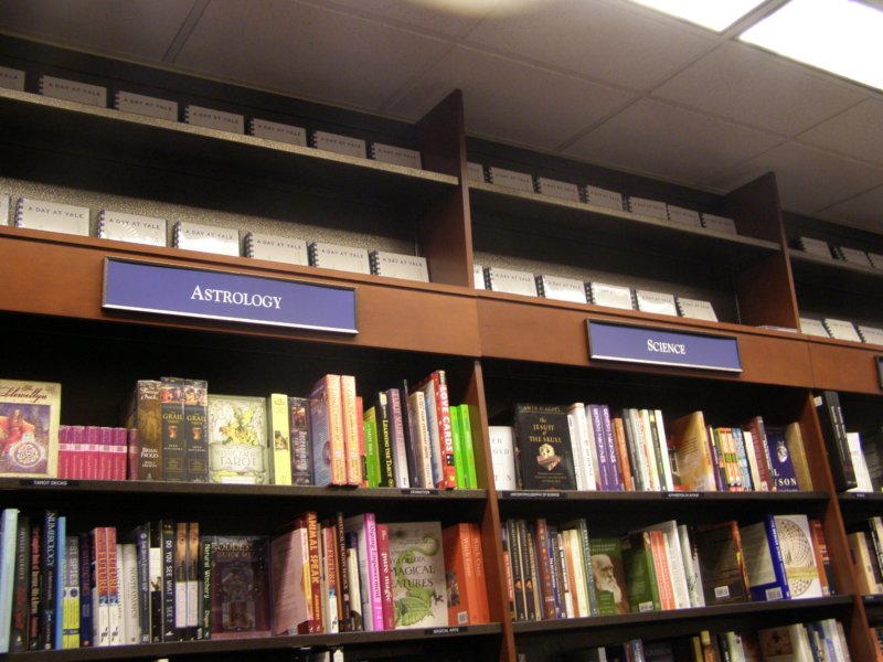 franciswenttothebarnesandnoblewherewewereshockedtofindthatastrologysectionwasnexttoscienceandatleastequalinsize.jpg